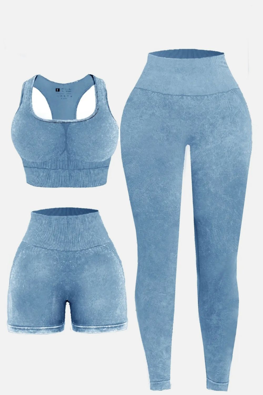 Snatched & Sculpted 3-Piece Seamless Activewear Set