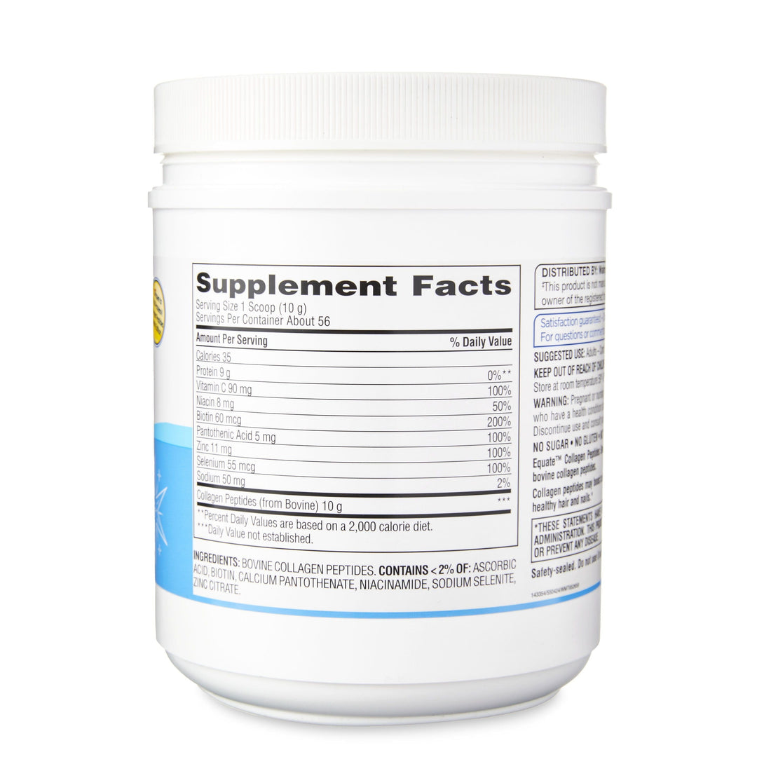 Equate Collagen Peptides – Beauty Formula Supplement