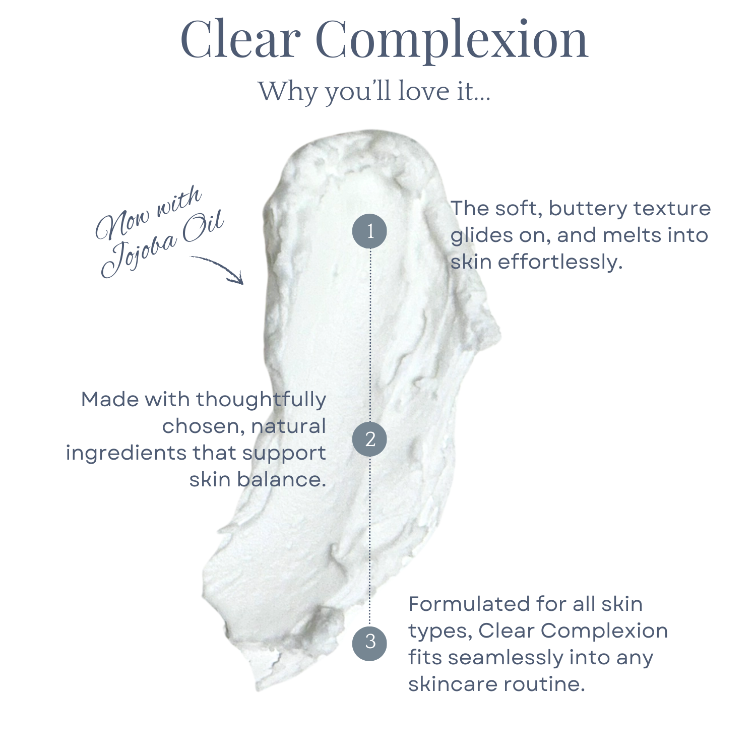 Clear Complexion Whipped Tallow Facial Moisturizer