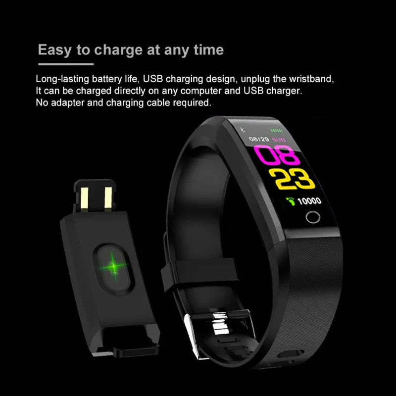 Smart Watch – Heart Rate & Fitness Tracker for Men & Women