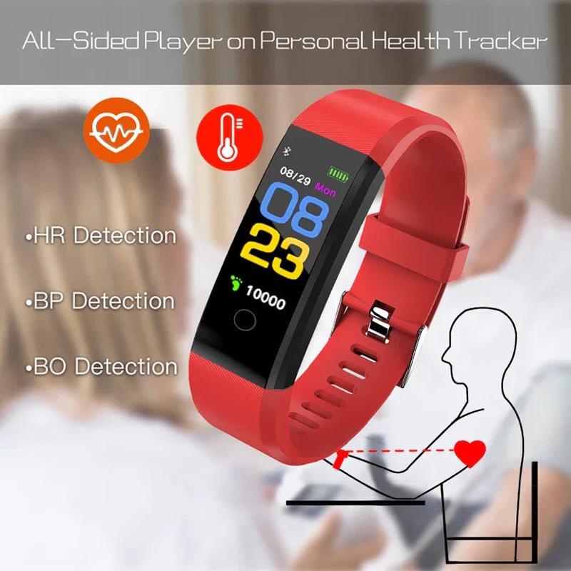 Smart Watch – Heart Rate & Fitness Tracker for Men & Women
