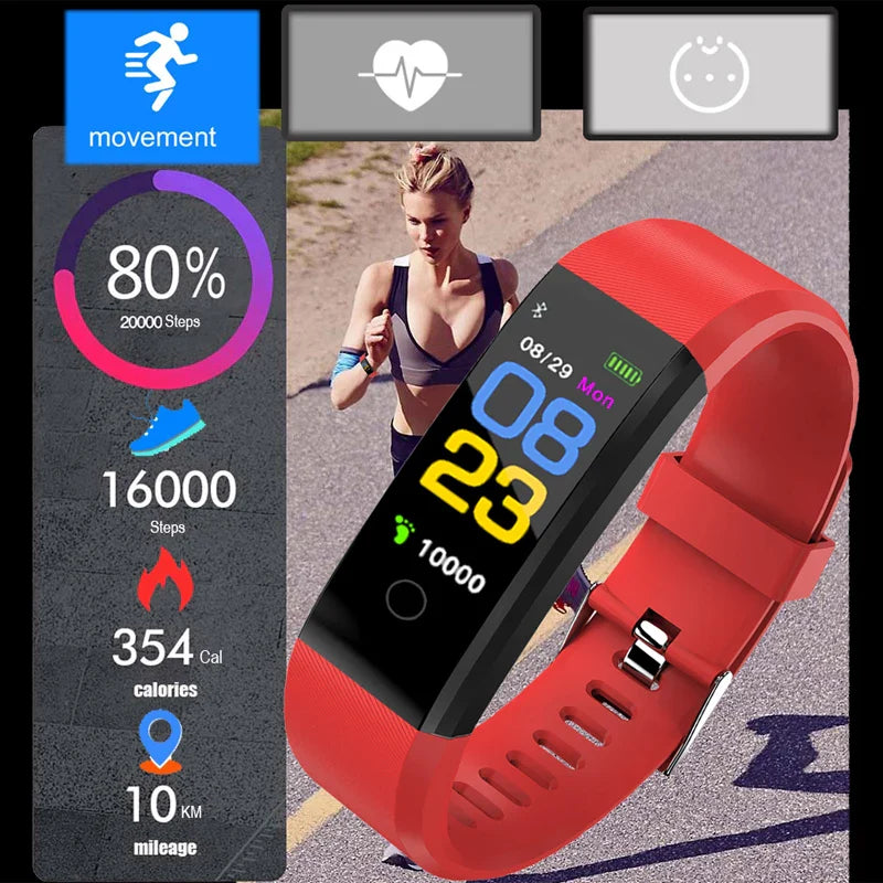 Smart Watch – Heart Rate & Fitness Tracker for Men & Women