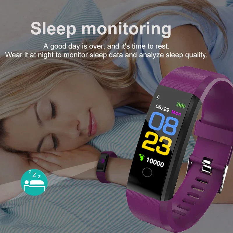 Smart Watch – Heart Rate & Fitness Tracker for Men & Women