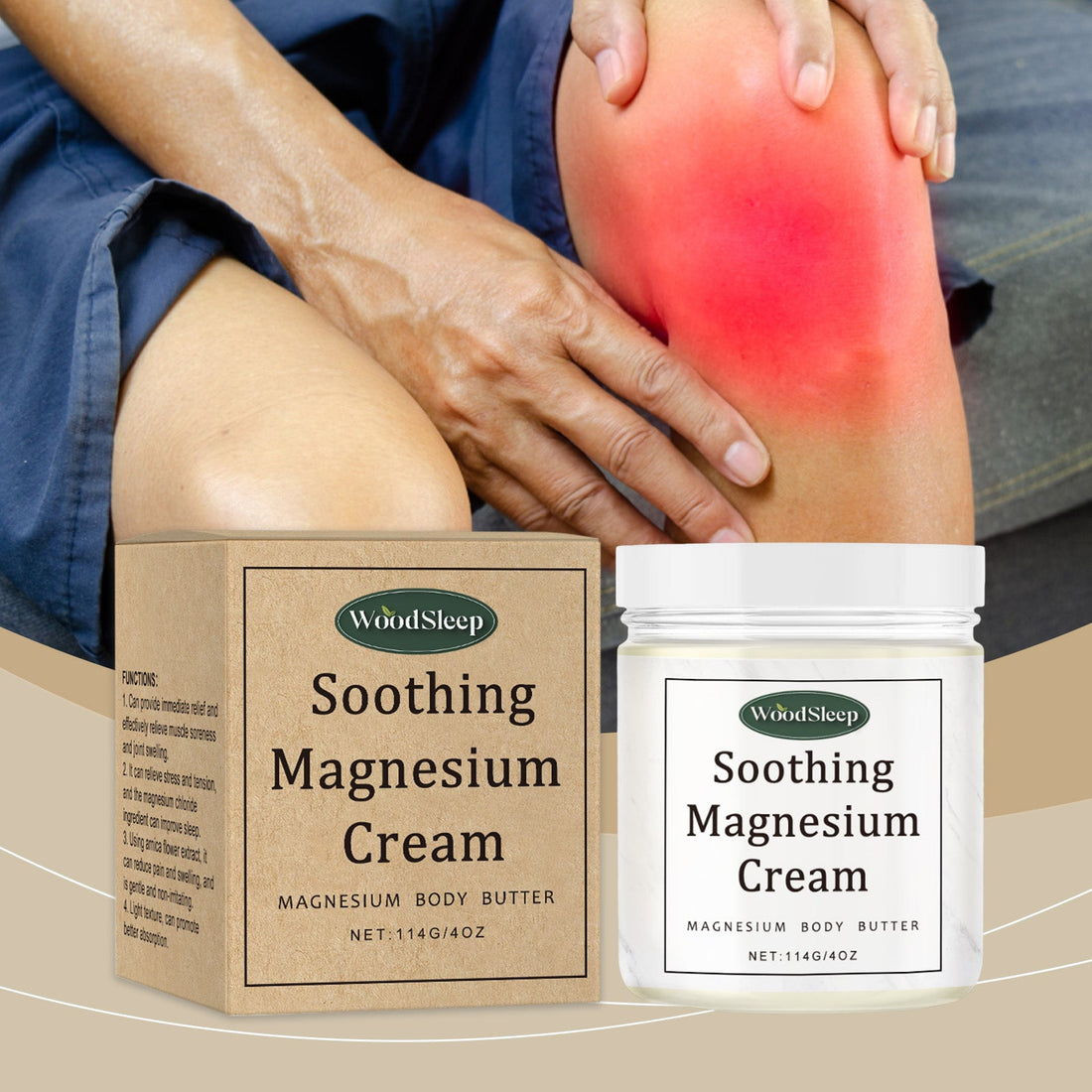 Magnesium Body Care Cream – Sleep & Joint Support