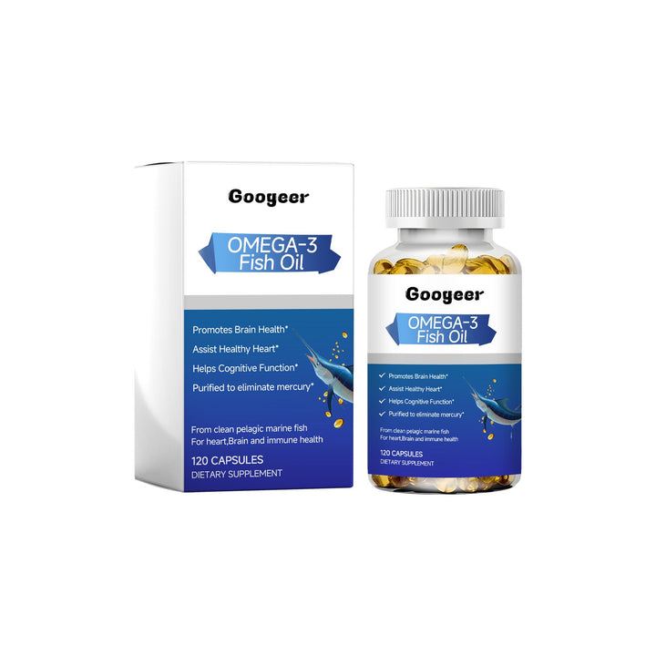 Omega-3 Fish Oil Supplement – Immunity & Wellness Support