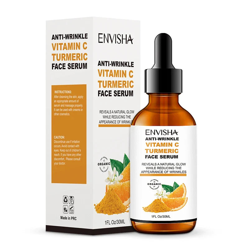 Vitamin C & Turmeric Facial Serum – Whitening & Anti-Aging