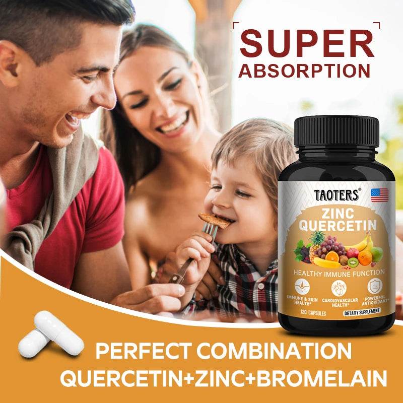 Quercetin Antioxidant Supplement – Immune, Lung & Heart Support