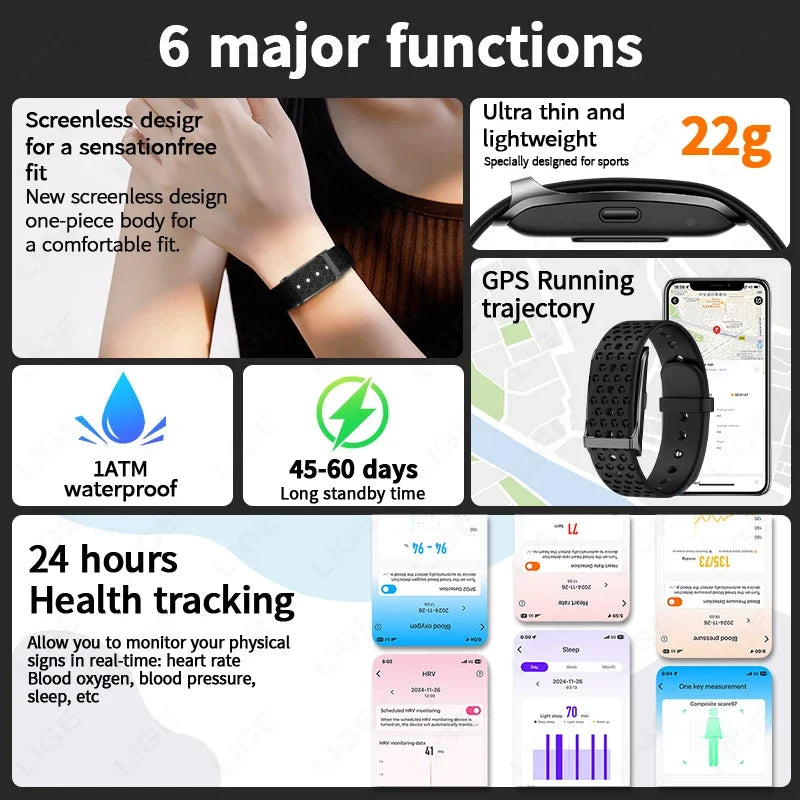 Smart Watch – Fitness & Health Tracker for Men & Women
