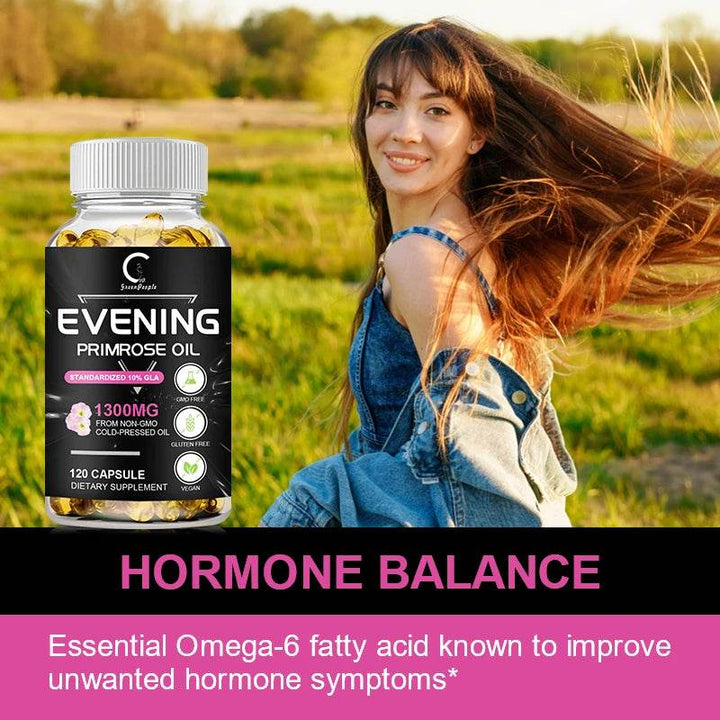Evening Primrose Oil Capsules – Women’s Skin & Heart Support