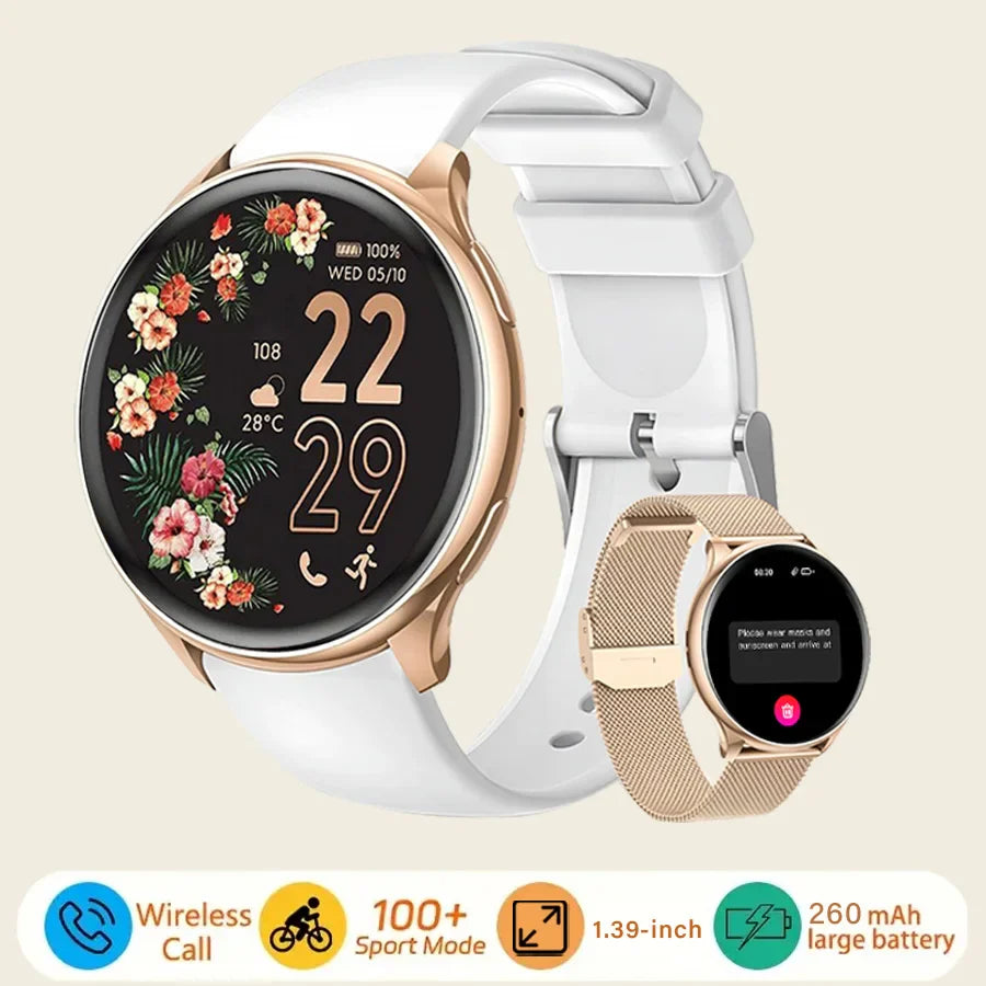 Smart Watch for Women – Fitness Tracker with Always-On Display
