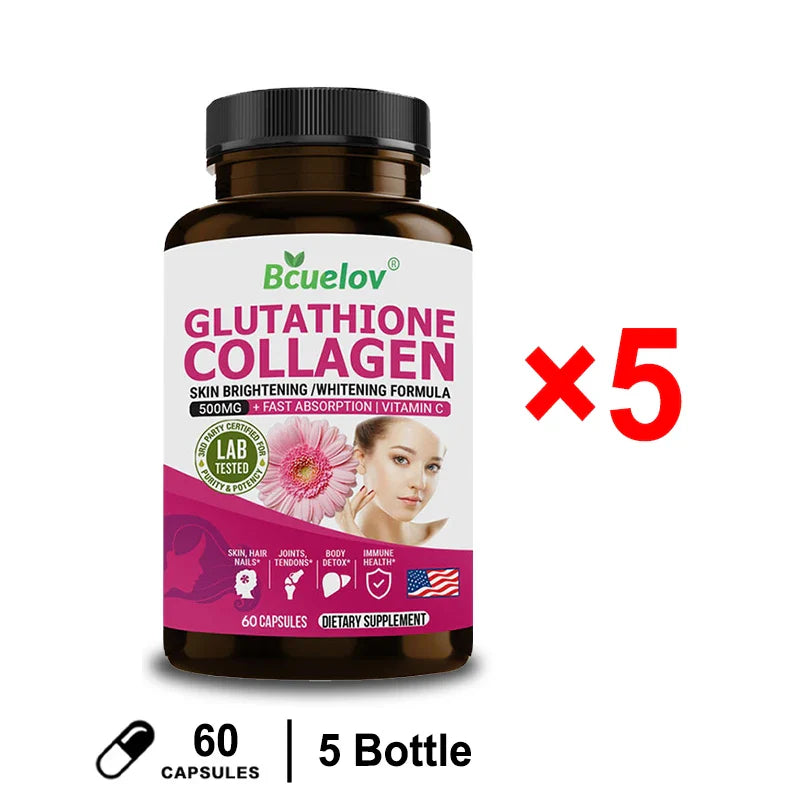 Glutathione Collagen Supplement – Skin, Hair & Nails Support