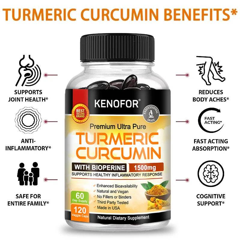 Kenofor Curcumin – Knee, Joint & Bone Support