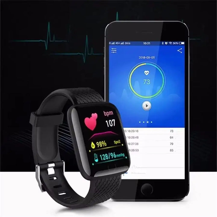 Smart Watch – Sport Fitness Bracelet with Music & Bluetooth