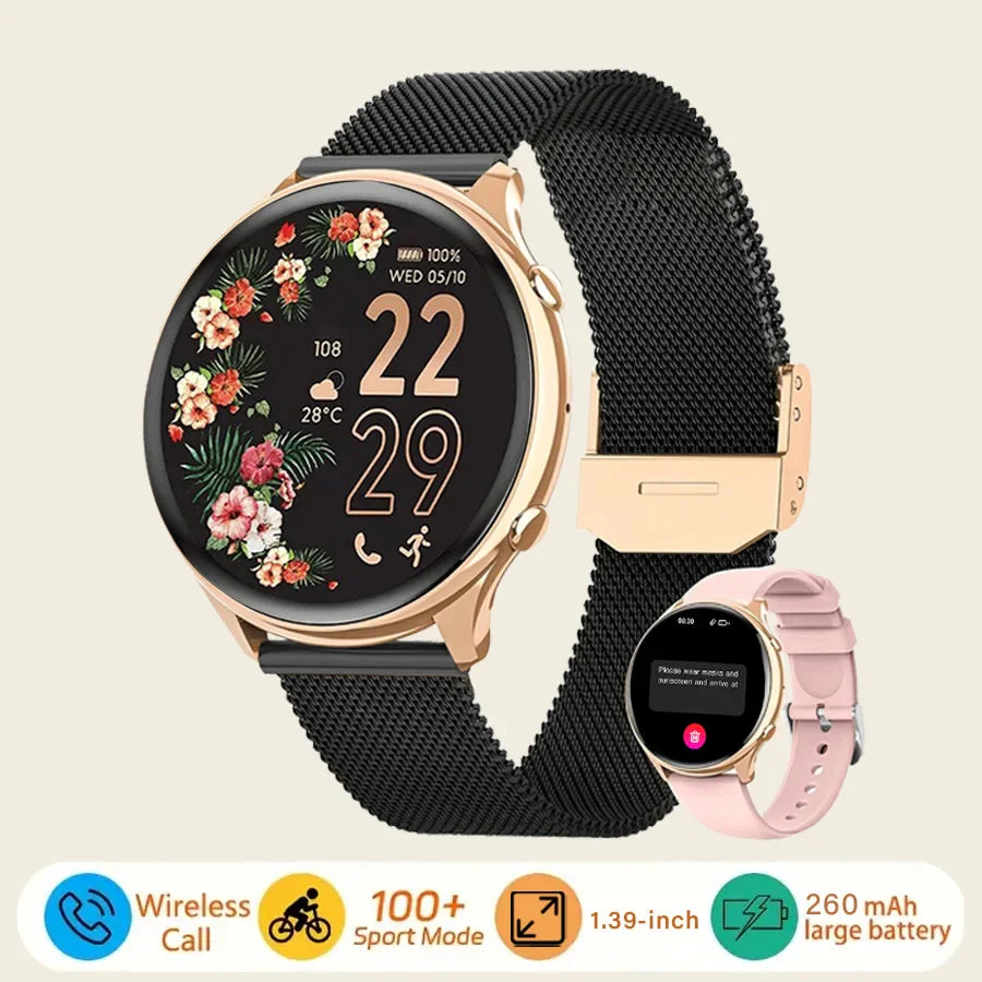 Smart Watch for Women – Fitness Tracker with Always-On Display