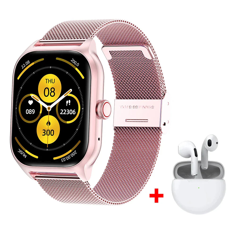 Smart Watch – Bluetooth Call & Fitness Tracker for Men & Women
