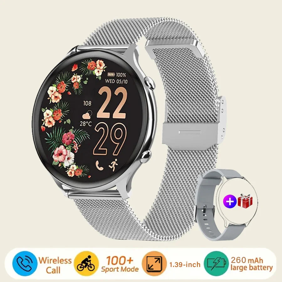 Smart Watch for Women – Fitness Tracker with Always-On Display
