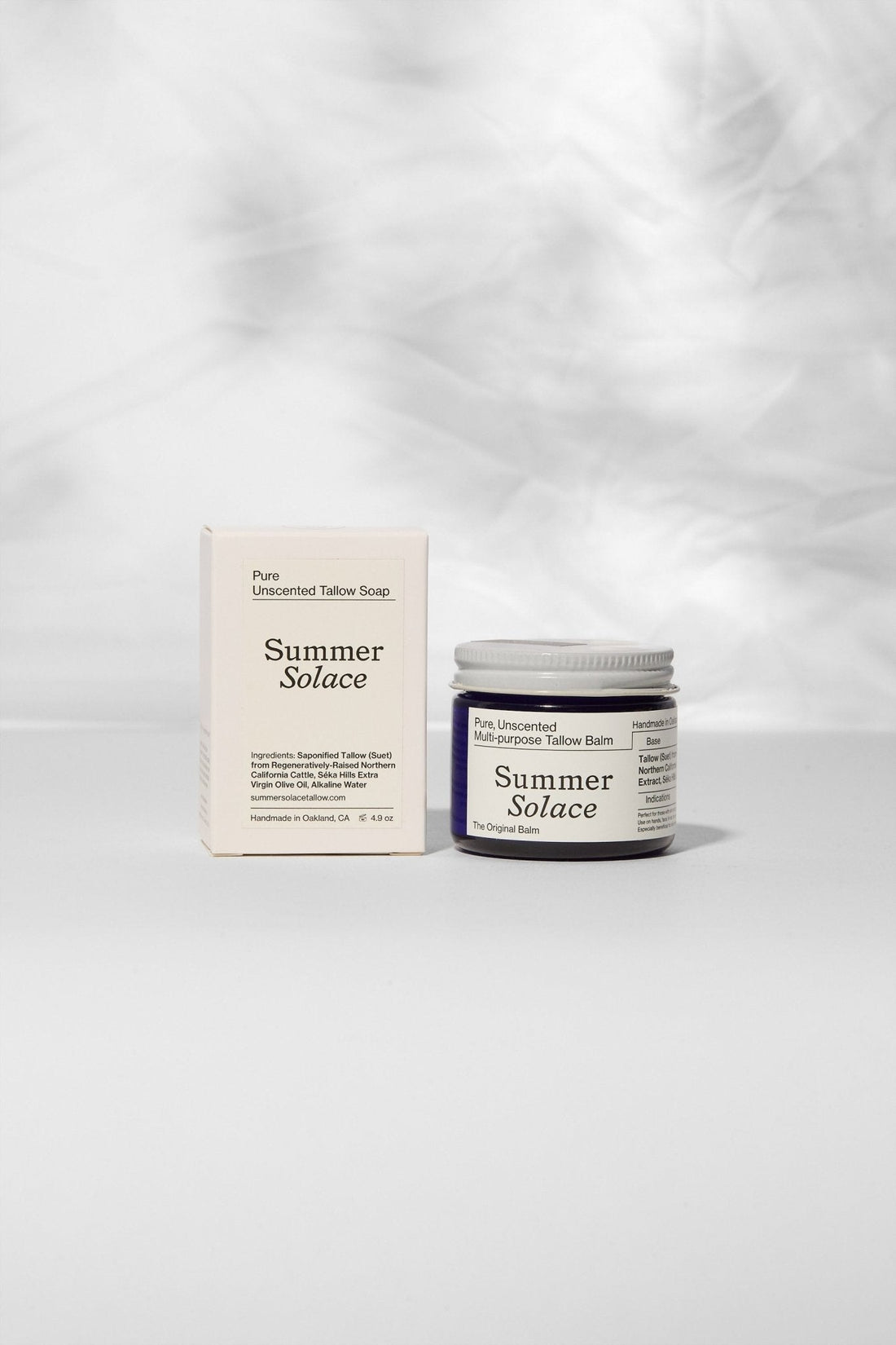 Pure Unscented Tallow – Slow Body Care® Set